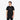 T-shirt ANTA noir pour homme avec imprimé ton sur ton – modèle confortable, regular fit, idéal pour sport ou casual wear.