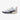 Chaussures de basket ANTA blanches pour homme, avec semelle amortissante et détails navy et rouge – high-performance basketball sneakers for Tunisian athletes.