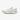 Chaussures de running Anta blanches pour homme, design moderne avec semelle épaisse légère et détails verts et orange, idéales pour la performance et le confort quotidien.
