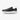 Chaussures de running Anta noires pour homme, avec semelle blanche confortable et détails pastel, conçues pour la performance et le confort au quotidien.