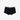 Boxer homme noir avec ceinture logo ANTA, black men's underwear with ANTA branded waistband

