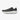 Chaussure de running noire pour homme avec semelle épaisse blanche, ultra légère et respirante – Men's black running shoes with thick white sole, lightweight and breathable design

