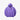 Hoodie violet avec logo noir sur la poitrine, style streetwear et sportif, purple hoodie with black chest logo, casual athletic style
