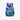 Sac à dos Anta Dazzle Blue avec design camouflage bleu et vert, grande poche frontale et bretelles ajustables.

