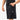 Short ANTA noir pour homme, coton doux, poche latérale pratique, logo blanc brodé – casual urban summer look.