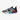 Chaussures ANTA basketball homme – black and silver sneakers with red & blue highlights, designed for explosive performance