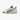 Chaussure de basketball ANTA Attack édition blanche avec détails noirs et semelle colorée – ANTA Attack basketball sneaker in white with black details and colorful sole

