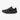 Sneakers noires pour basketball avec design futuriste et système de serrage innovant, black basketball sneakers with futuristic design and advanced lacing system
