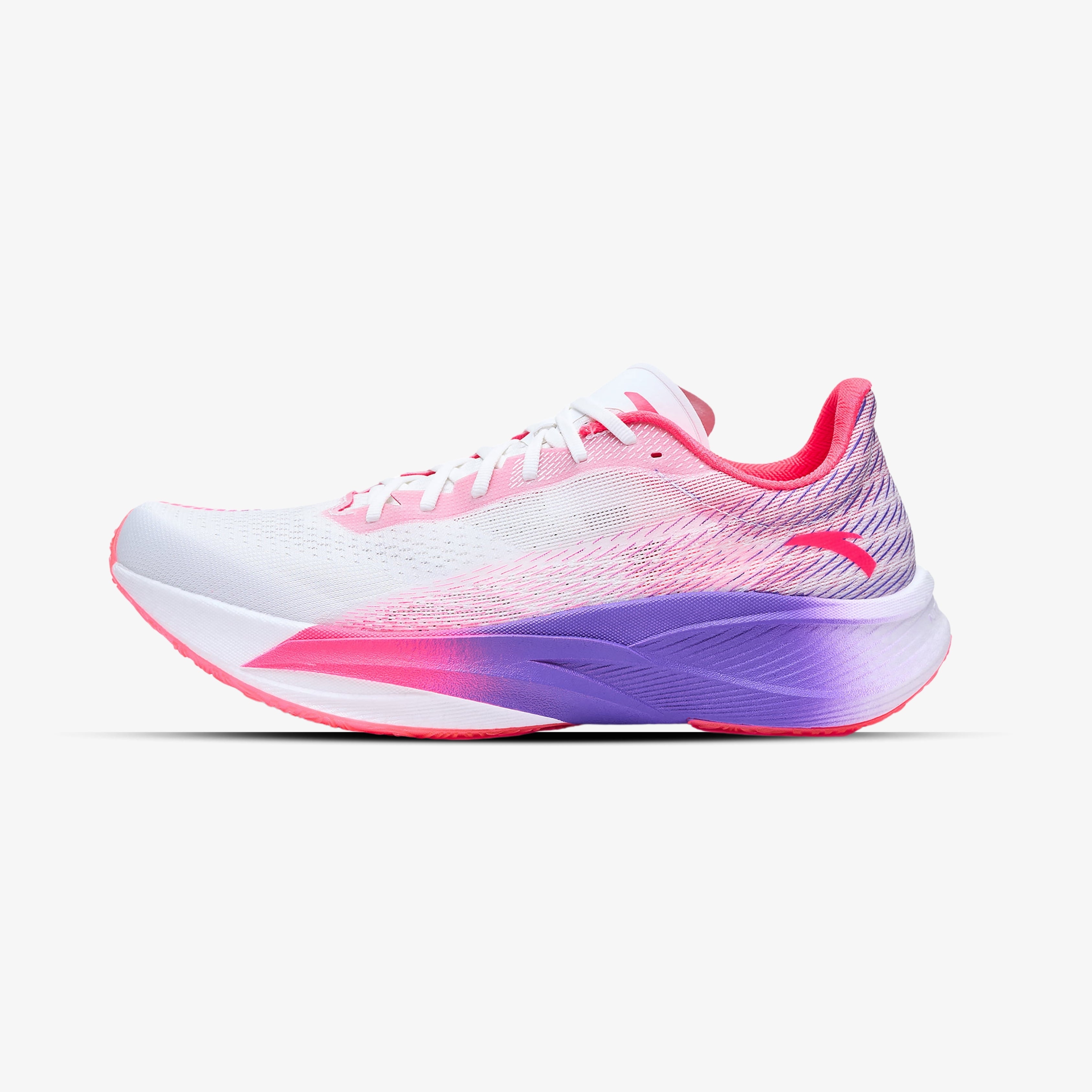 Chaussure de running Anta dégradé rose violet blanc 

